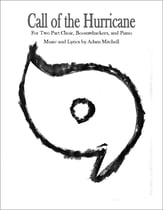 Call of the Hurricane Two-Part choral sheet music cover